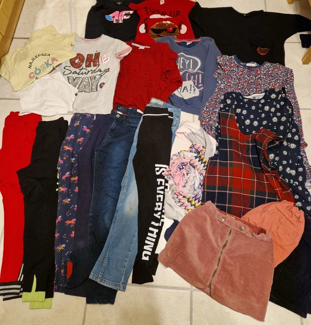girls clothes age 9-10 10-11 years summer bundle.