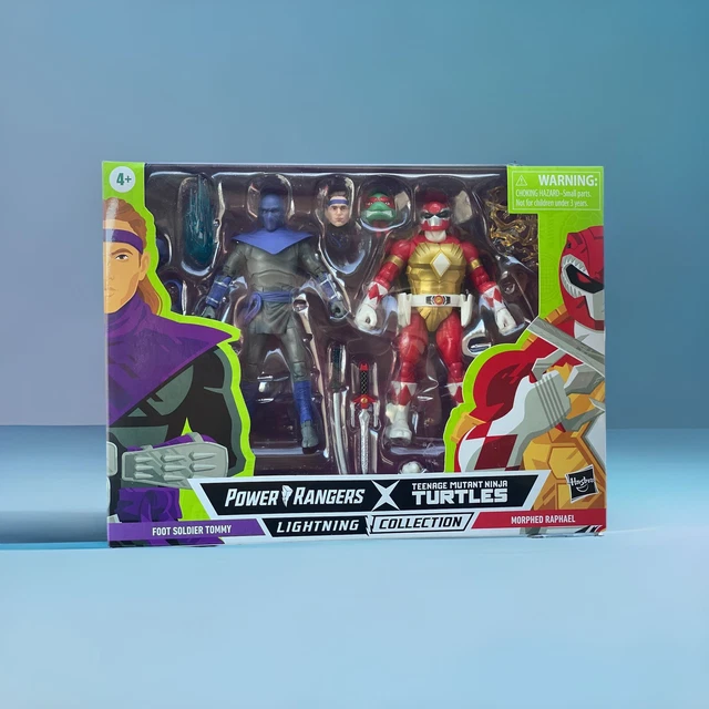 Power Rangers X Teenage Mutant Ninja Turtles Foot Soldier Tommy Morphed Raphael