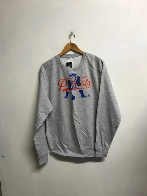 New England Patriots Sweatshirt Men's NFL Vintage Logo Sweat - M - Grey - NWD