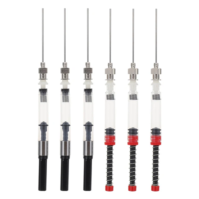 6 Pcs Plastica Convertitore Per Penna Stilografica Molla Inchiostro Cinese