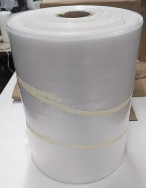 Clear Poly Tubing 16 x 1350 ft x 4 Mil Roll:1350