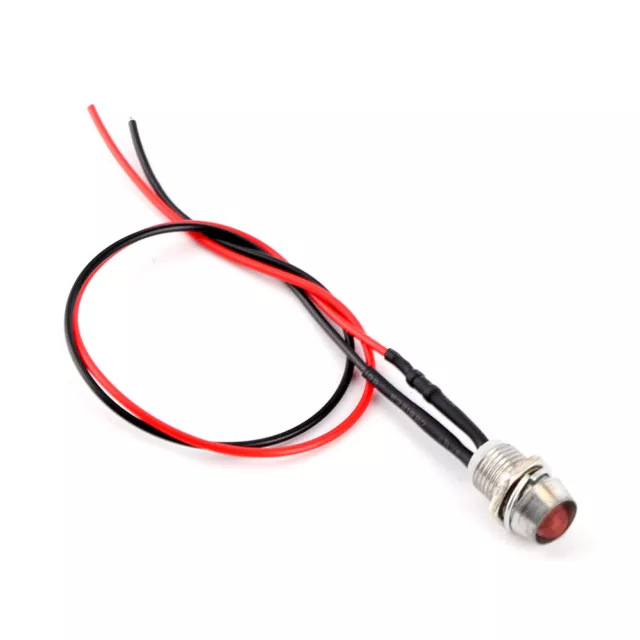 4 Pcs LED Panel Pilot Light Indicator Lamp