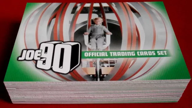 JOE 90 - COMPLETE BASE SET (54 cards) - GERRY ANDERSON COLLECTION - Unstoppable