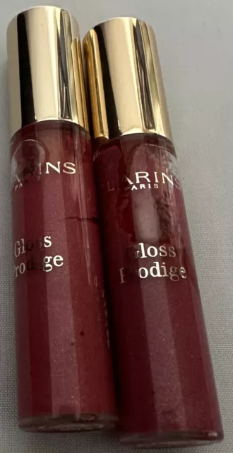 2 X Trial Size 04 Gloss Prodige Candy. Brand New CLINIQUE lip Glosses.