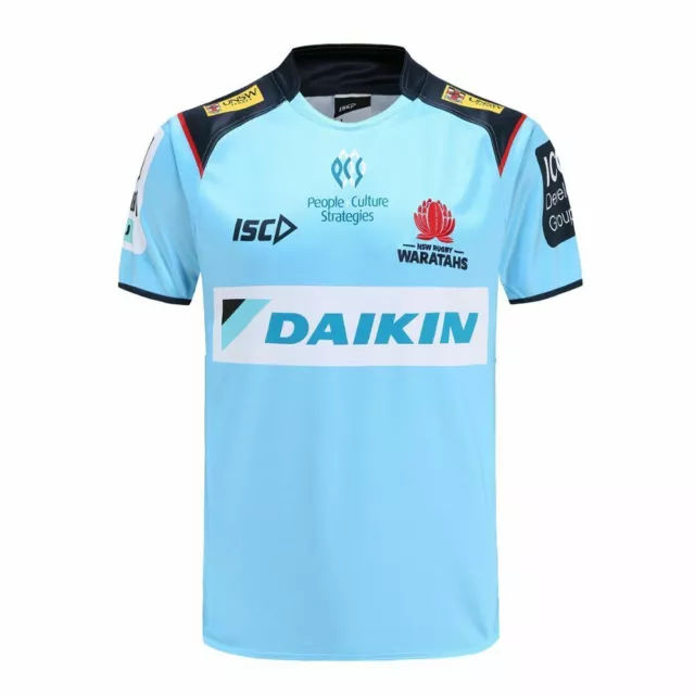 NSW Waratahs Home Jersey Mens & Ladies Sizes ISC New South Wales Rugby Union 21