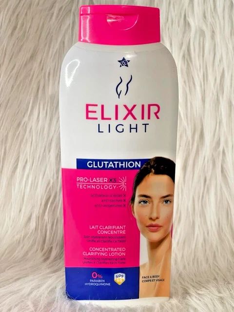 ELIXIR LIGHT Lait Corporel Clairifiant Hydratant Nourrissant Anti  Imperfection EUR 35,69 - PicClick FR