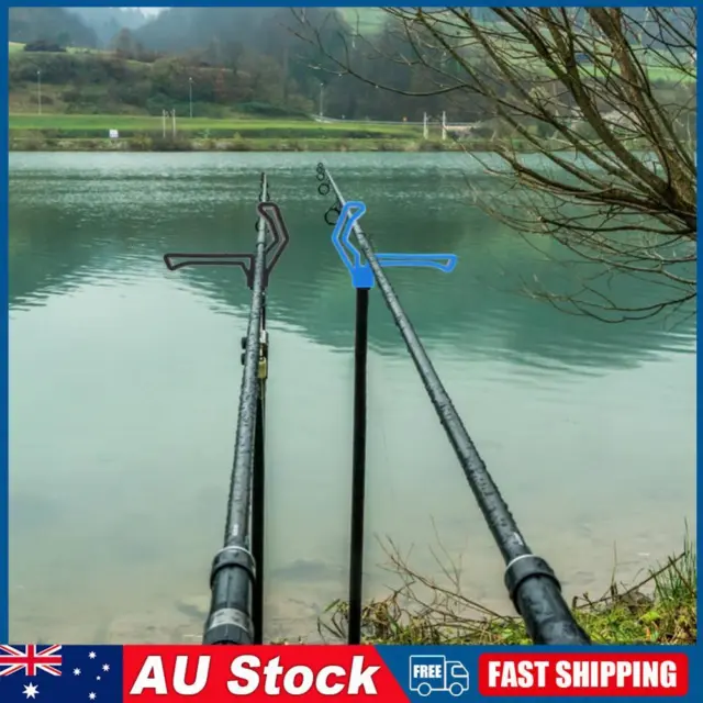 NEW CARP FISHING Rod Holder Bracket Stand Carp Fishing Pole Buzz Bars Stand  Blac $25.15 - PicClick AU