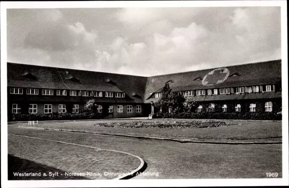 Ak Westerland auf Sylt, Nordseeklinik, Chirurgische Abteilung - 2979946