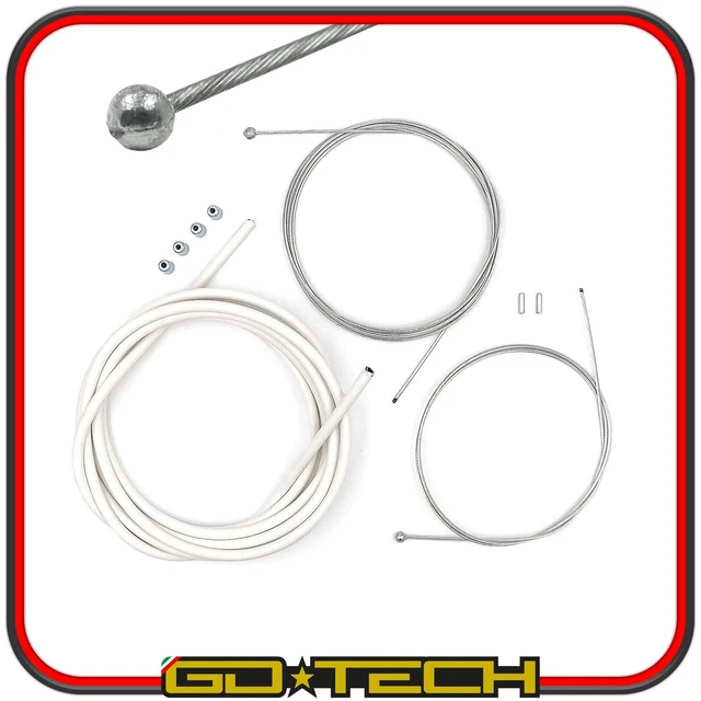 2 Metri Di Guaina Per Cavo Freno/cambio Diametro 5mm Colore ROSSO Per Bici MTB - Foto 3