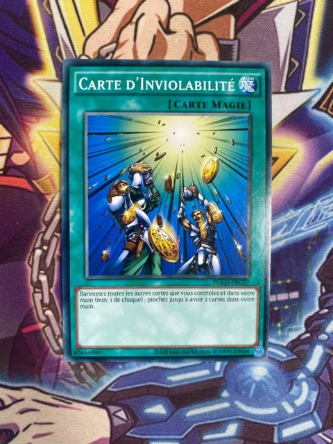 Yu-Gi-Oh! Carte d'Inviolabilité YGLD-FRC27