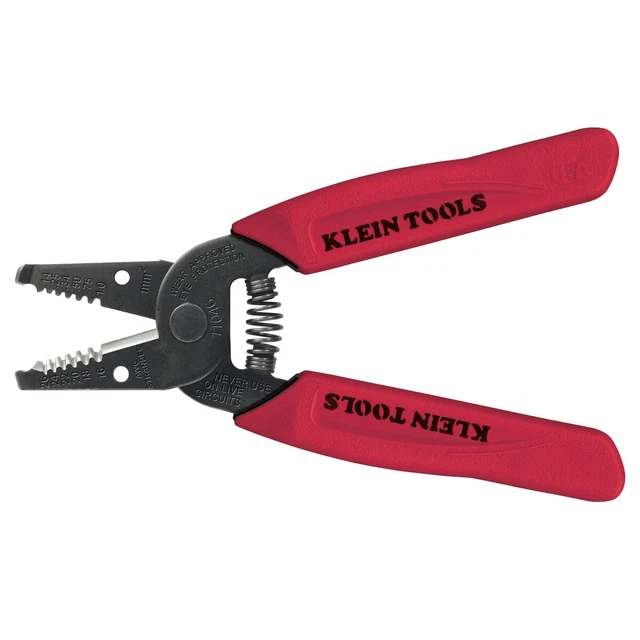 Flat Design Wire Stripper-Cutter for 16-26 AWG Stranded Wire KLE11046 Brand New!