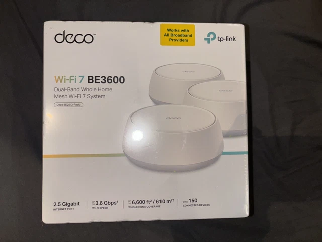 TP LINK DECO WI FI 7 BE3600 Dual Band Mesh System EUR 230 55 PicClick DE tp-link-deco-wi-fi-7-be3600-dual-band-mesh-system-eur-230-55-picclick-de