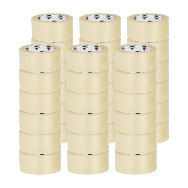 36 Rolls Clear Packing Tape - 2 INCH x 100 Yards (300 ft) Carton Sealing Package