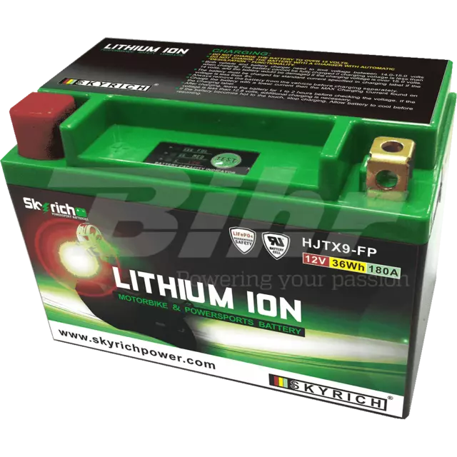 Skyrich Batteria Litio 12V Triumph Street Triple 675 2007-2014