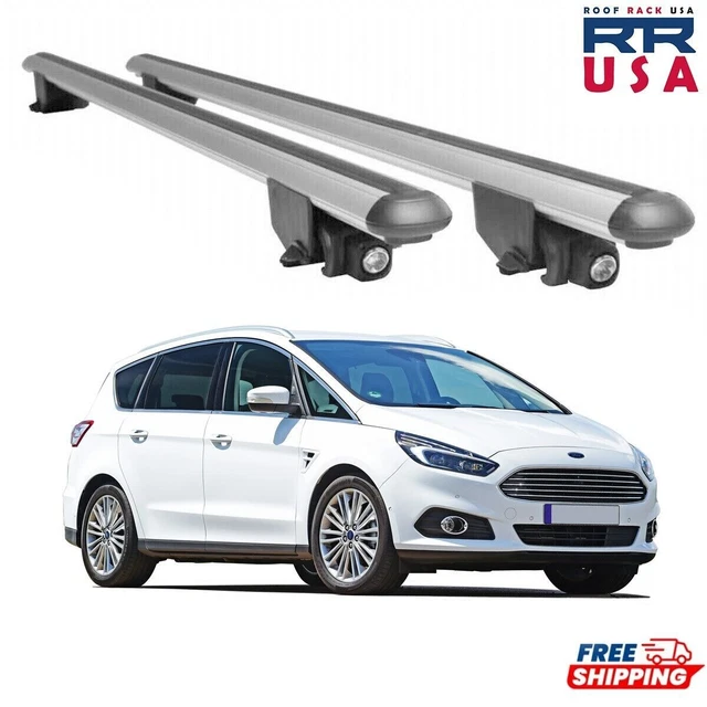 Barres De Toit Transversales Amovibles Pour FORD GALAXY 2015 Et Plus - Marque TURTLE, Idéales Pour Vos Bagages !