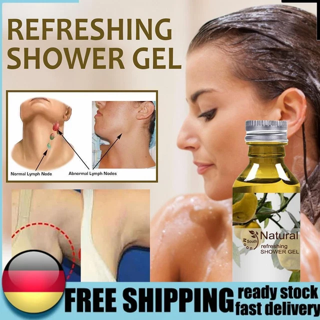 Gel doccia 10 ml idratante lavaggio corpo zenzero rimuove linfa (conservazione sacchetti) DE