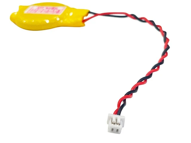 Batteria CR2016 3V Con Cavo 2 Pin Per BIOS CMOS - Computer E - Foto 2