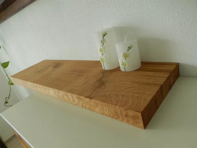 Wandboard Eiche Massiv Holz Board Regal Steckboard Regalbrett NEU au. auf Maß