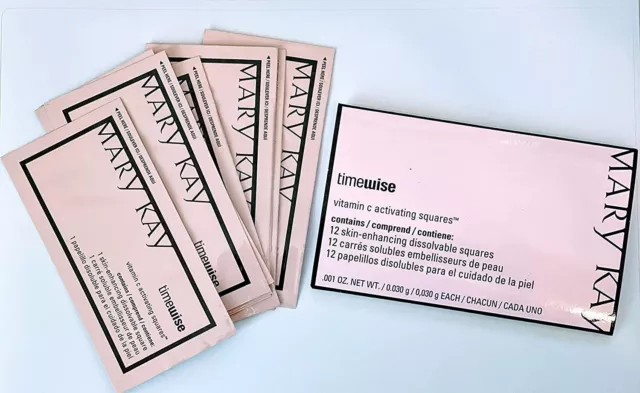 Mary Kay Timewise Vitamin C Activating Squares 12 Pack