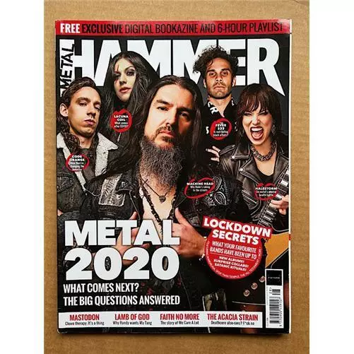 VARIOUS METAL METAL HAMMER MAGAZINE SUMMER 2020 - Halestorm/lacuna coil/machine