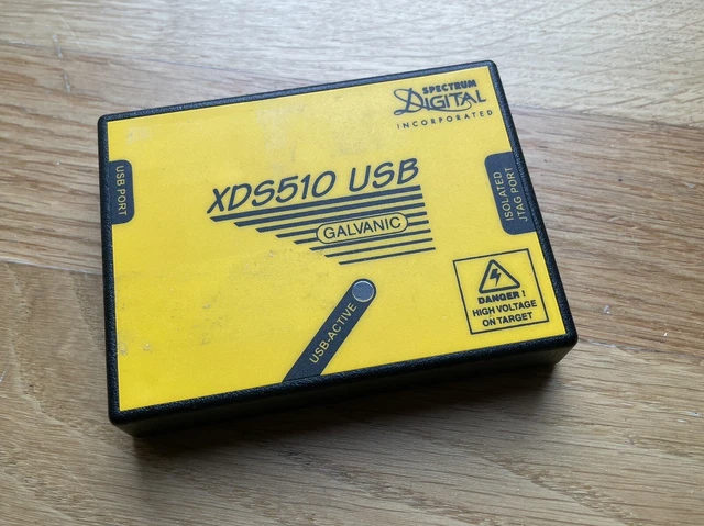 SPECTRUM DIGITAL XDS510 USB Galvanic JTAG Emulator Texas Instruments ...