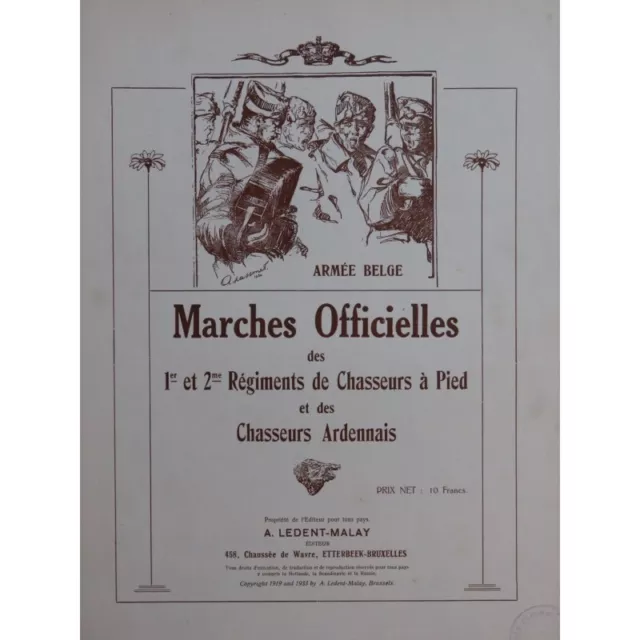 MULDERMANS Charles Marches Officielles Piano 1933
