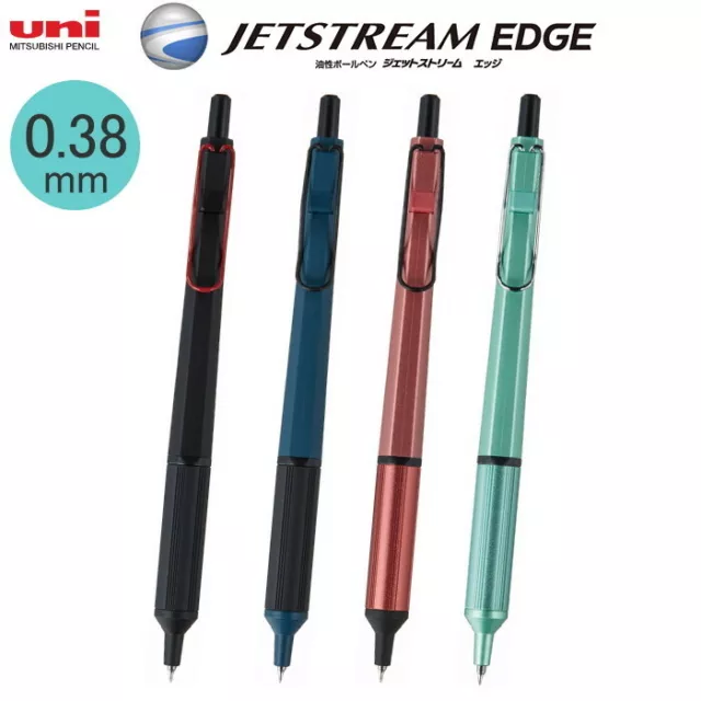 Uni JETSTREAM EDGE Ballpoint Pen, 0.38mm