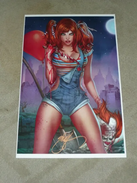 2020 Year Of No Shows - It Movie Cosplay Art Print Signed By Ebas 11X17