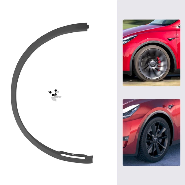 FENDER FLARE WHEEL Molding For Tesla Model Y 2020 2021 2022 Front Left