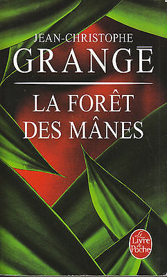 Livre Poche la forêt des mânes Jean- Christophe Grange policier Albin Michel