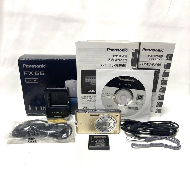 Panasonic LUMIX DMC-FX66 ゴールド② Panasonic LUMIX DMC-FX66 Compact Digital Camera Japan | eBay