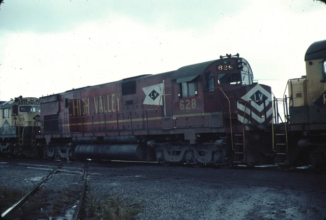 Lehigh Valley Alco C628 Kodachrome original Kodak Slide