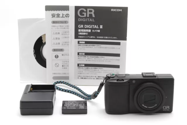 [Near MINT] Ricoh GR Digital III 10.0MP Compact Digital Camera From JAPAN