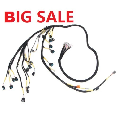 K20 K24 K Series Tucked Engine Charge Harness For Civic RSX Si K-Swap Integra EK