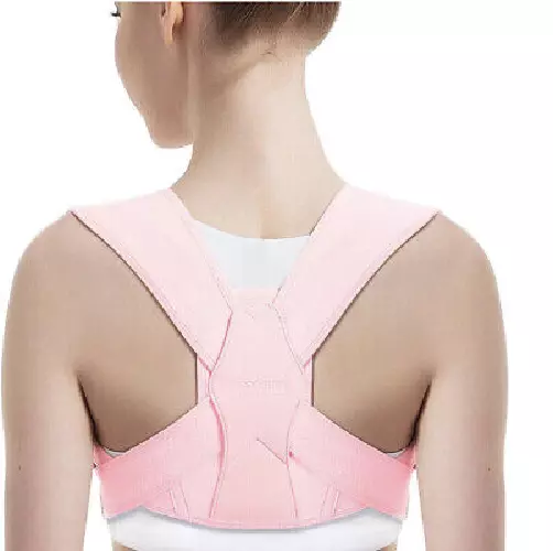 Vicorrect Posture Corrector Adjustable Upper Back Brace Clavicle Support - L/XL