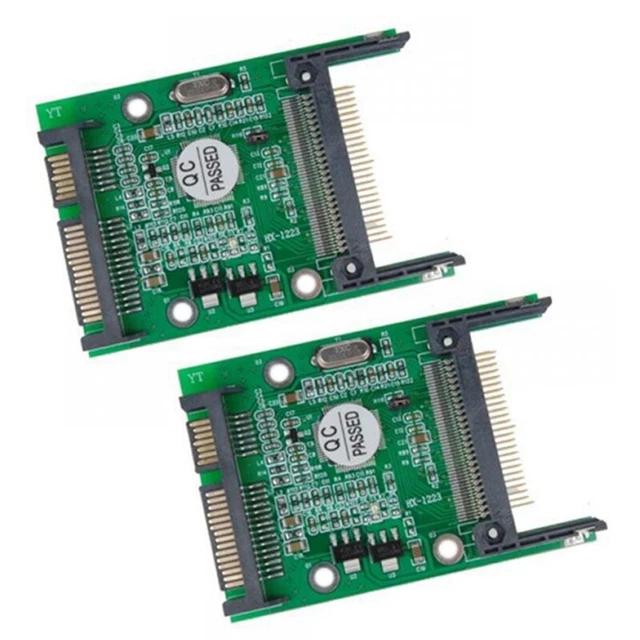 2X Compact Flash to SATA Serial Adapter Converter Z9G7