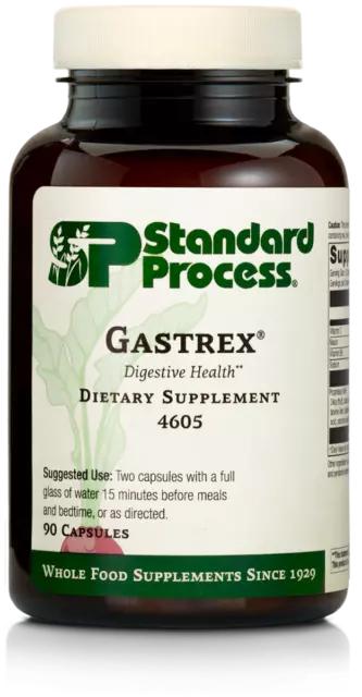 Standard Process Gastrex Whole Food Digestion, 90 Capsules