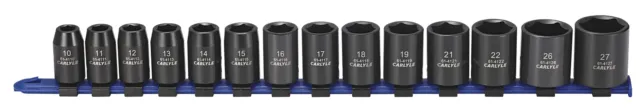 Carlyle Outils Par Napa 61-768cm Dr 11 PC Métrique Douille Impact Set
