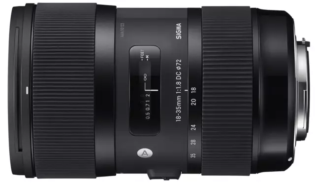 [ Casi Mint ] Sigma 18-35mm F1.8 Dc HSM Art A013 para Sony Un De Japón (N693) 2