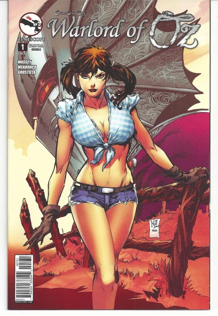 Zenescope Grimm Fairy Tales Warlord of Oz 1 Ken Lashley Variant Cover