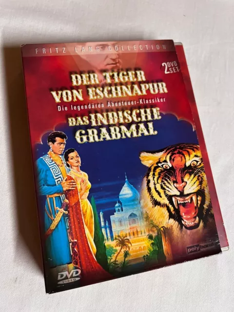 Der Tiger von Eschnapur + Das indische Grabmal | 2-DVDs | Zustand sehr gut | DVD