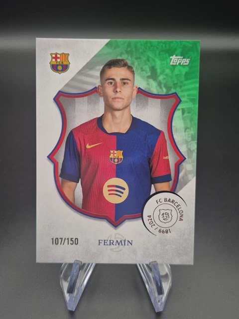 Carte à Collectionner Topps Maradona - FC Barcelone 125 Ans /150 - Version Verte 2025 - Near Mint