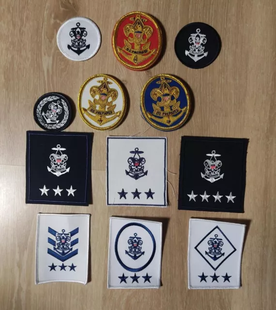 BSA Sea Scouts patch lot / Regional / Privates / Bullion badges