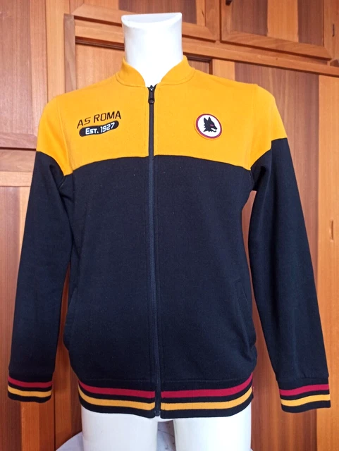 FELPA AS ROMA Prodotto Ufficiale vintage simbolo fine anni 70 Sweatshirt Large EUR 40 00 PicClick IT