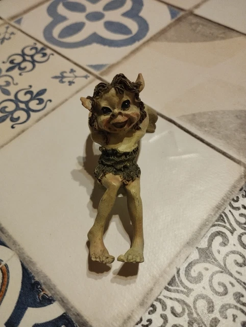 Elfo DA COLLEZIONE arrampicato PIXIES