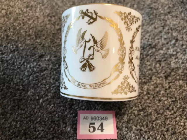 WEDGEWOOD China Mug To Celebrate The Wedding Of Prince Andrew And Sarah Ferguson