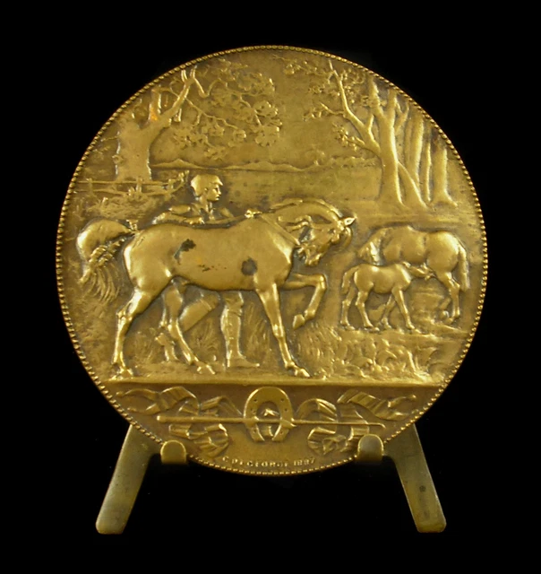 Médaille De La Musique Gray (Haute-Saône) - 1887 - France/Serbie