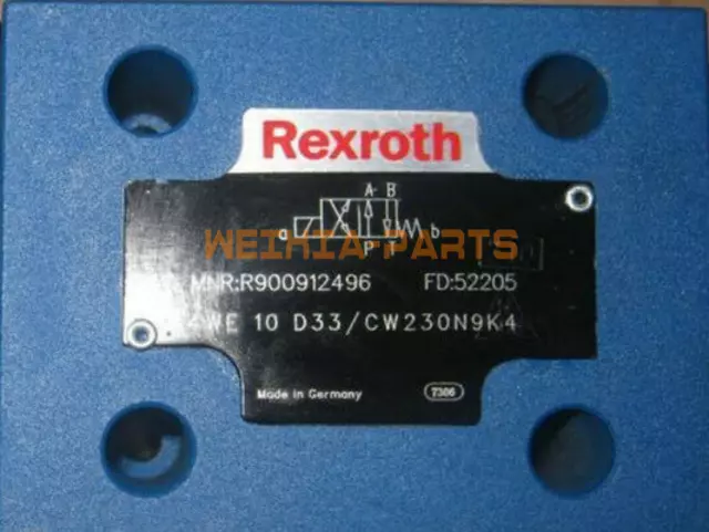 1PZ NUOVA valvola direzionale elettromagnetica Rexroth 4WE10D33/CW230N9K4 R900912496