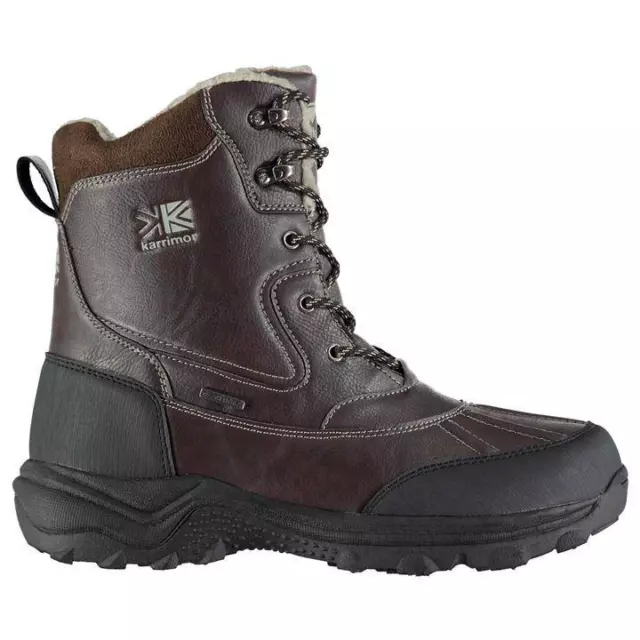 KARRIMOR MENS SNOW Casual 3 Weathertite Snow Boots Waterproof