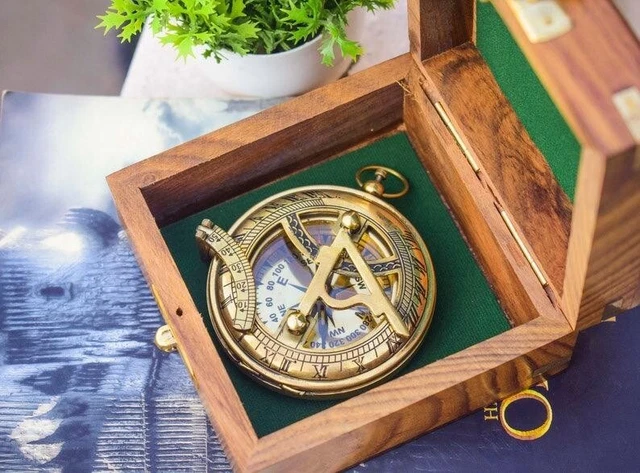 Personalized Antique Telescope, Unique Vintage Telescope, Corporate Gift, Grooms
